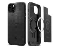 SPIGEN Mag Armor Magsafe do iPhone 15 matte black ACS06815 - 1178878 - zdjęcie 1